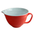 9inch Bicolor Melamine Mixing Bowl with Handle